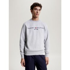 Свитшот TOMMY HILFIGER, размер S, , светло-серый