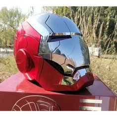 Шлем Железного Человека /Голосовое управление / электрическое открывание и закрывание/MK5 Marvel