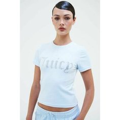 Футболка Juicy Couture, размер XS, голубой