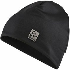Шапка Craft Sport для взрослых и детей, размер INT ONE SIZE, black