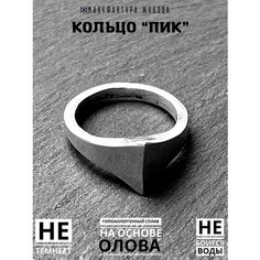 Кольцо Мануфактура Жукова, размер 19, серебристый
