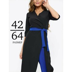 Комбинезон ZhaRKo, размер 6XL/170, синий/черный