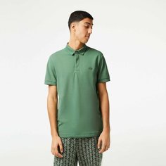 Поло LACOSTE Regular Fit, размер T2, светлый хаки