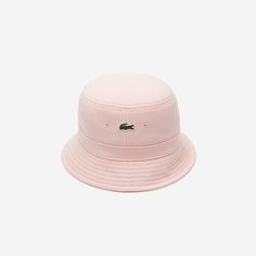 Панама LACOSTE для мужчин и женщин, размер TM, розовый