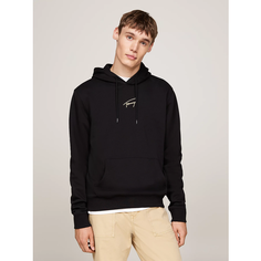 Худи Tommy Jeans, размер XXL, , черный