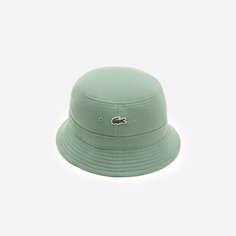 Панама LACOSTE для мужчин и женщин, размер TL, светло-зеленый