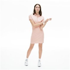 Платье LACOSTE Slim fit, размер T40, розовый