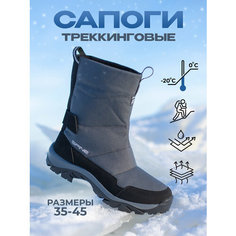 Сапоги Spine, размер 35, серый