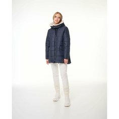 Куртка DIXI COAT, размер 32, темно-синий/белый