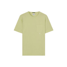 Футболка C.P. COMPANY Logo Print Pocket, размер S, зеленый