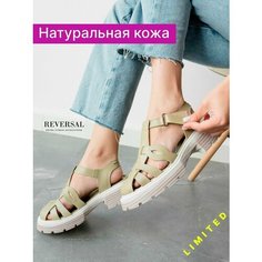 Сандалии Reversal, размер 37, оливковый