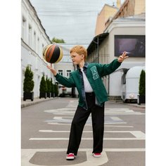 Кардиган Acoola, размер 122, темно-зеленый