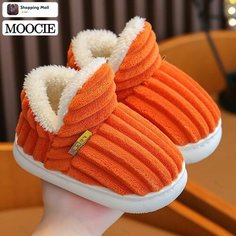 Тапочки MOOCIE, размер INT 20, оранжевый