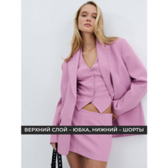 Шорты TOPTOP, размер M, розовый