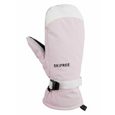 Варежки Skifree для взрослых и детей, размер 7.5, розовый