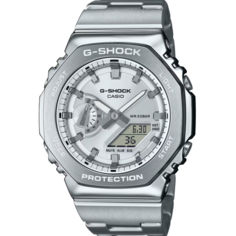 Наручные часы CASIO G-Shock, серебристый