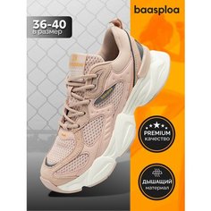 Кроссовки BAASPLOA, размер 36, розовый