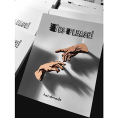 Брошь, бежевый Yes Please Shop