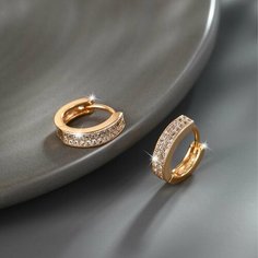 Серьги XUPING JEWELRY, размер 14 мм