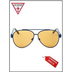 Солнцезащитные очки GUESS, синий