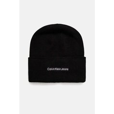 Шапка бини Calvin Klein Jeans для мужчин, размер OneSize, черный