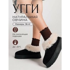 Угги, размер 40, черный MNV Shoes