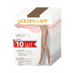 Колготки Golden Lady Vely, 15 den, 10 шт., размер 2, melon