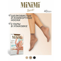 Носки MiNiMi, комплект, 40 den, 2 пары, размер 0 (one size), daino