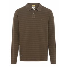 Джемпер Camel Active Polo 1/1 Arm, размер M, , коричневый