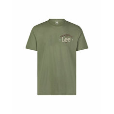 Футболка Lee, размер S, зелeный