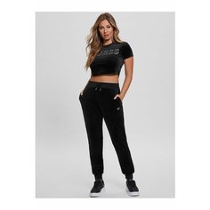 Брюки джоггеры GUESS, размер XS, черный