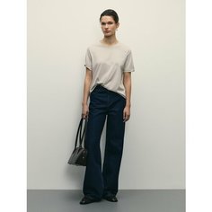 Футболка Zarina, размер XS (RU 42), бежевый