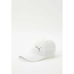 Бейсболка PUMA Poly Cotton Cap для мужчин и женщин, размер 57-60, белый