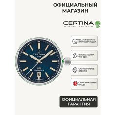 Наручные часы Certina, черный/синий/серебристый