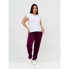 Брюки BUY-TEX.RU штаны женские, размер 50, бордо