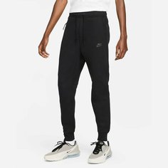Брюки джоггеры NIKE Tech Fleece, размер 50-52, черный