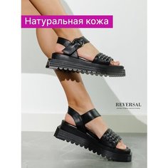 Сандалии Reversal, размер 39, черный