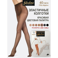 Колготки Filodoro Oda Elegance, 40 den, размер 5, cappuccio Filodoro®