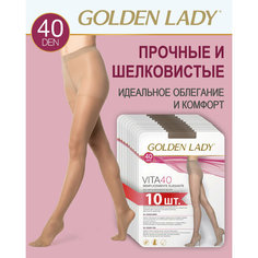 Колготки Golden Lady Vita, 40 den, 10 шт., размер 5, daino