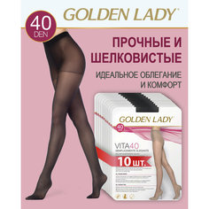 Колготки Golden Lady Vita, 40 den, 10 шт., размер 3, nero