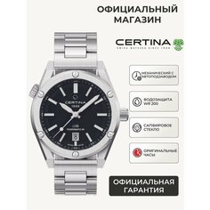 Наручные часы Certina DS Action Lady Diamonds, черный