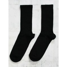 Носки , размер 39-42, черный RUS Optima Plus