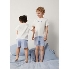 Пижама MANGO, размер 116, off white