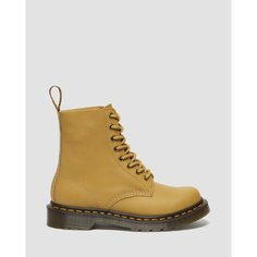 Ботинки берцы Dr. Martens, размер 40, бежевый