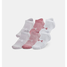 Носки Under Armour, размер M, белый/розовый
