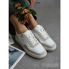 Кеды BRIGGS, полнота 4 (RU)/ на узкую и среднюю стопу, размер 36, бежевый