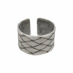 Кольцо-кулон OTOKODESIGN, безразмерное, серебристый