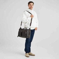 Сумка дорожная Dr.Koffer, коричневый