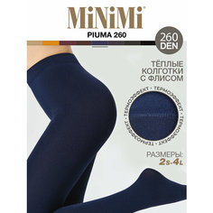 Колготки MiNiMi Silhouette, 260 den, профилактический класс компресии, размер 2, blu scuro