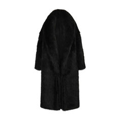 Пальто Entire Studios Vast Fur, размер XS, черный